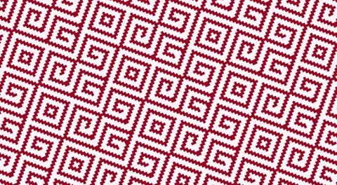 Seamless African vector pattern Stock Photos
