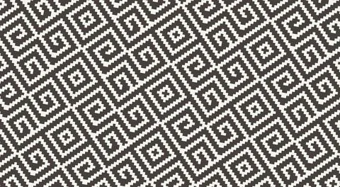 Seamless African vector pattern Stock Photos