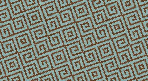 Seamless African vector pattern Stock Photos