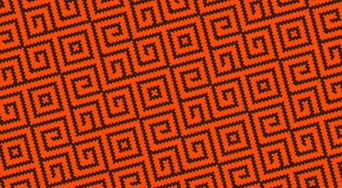 Seamless African vector pattern Stock Photos