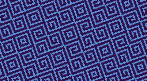 Seamless African vector pattern Stock Photos