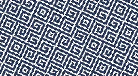 Seamless African vector pattern Stock Photos