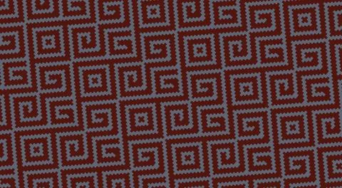 Seamless African vector pattern Stock Photos