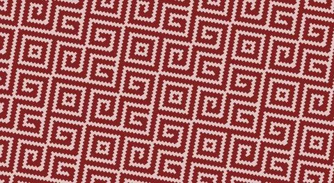 Seamless African vector pattern Stock Photos