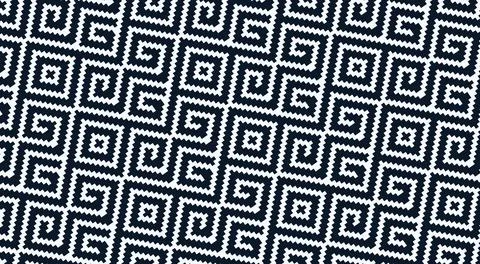 Seamless African vector pattern Stock Photos