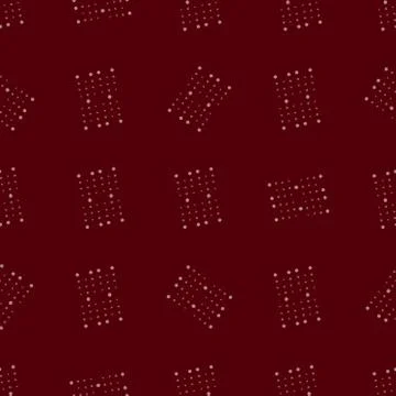 Seamless alternating rectangles on a dark red background. High resolution Stock Illustration