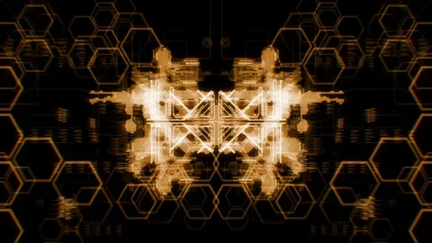 Seamless and artificial digital effects 스톡 동영상 94656384