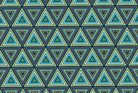 Seamless And Colorful Background Patterns Stock Illustration