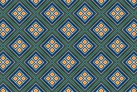 Seamless And Colorful Background Patterns Stock Illustration