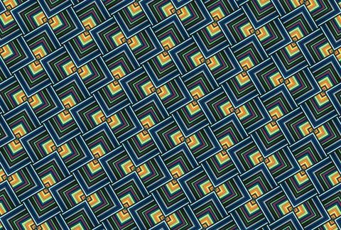 Seamless And Colorful Background Patterns Stock Illustration