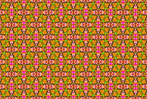 Seamless And Colorful Background Patterns Stock Illustration