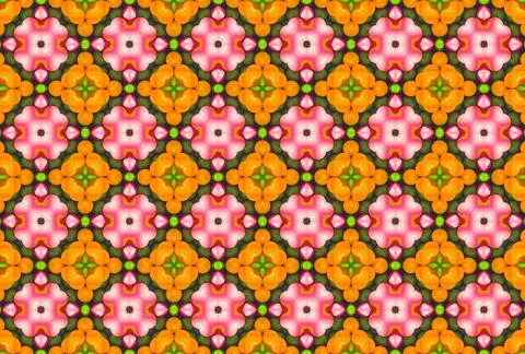 Seamless And Colorful Background Patterns Stock Illustration