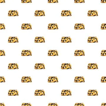 Seamless animal print pattern with abstract spots Stock Illustration