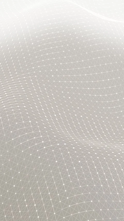 Seamless animated backdrop of soft white undulating waves delicate shimmering Video stock 289393192