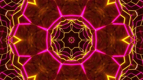 Seamless Animated VJ Pattern Background Stock Footage 315088944