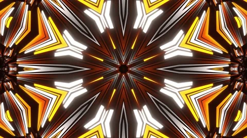 Seamless Animated VJ Pattern Background Stock Footage 315205506