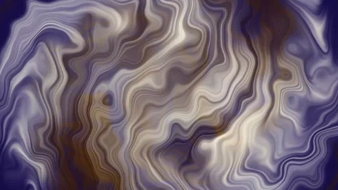 Seamless animation of an abstract background in the form of marble liquid wav Stock Footage 310831938