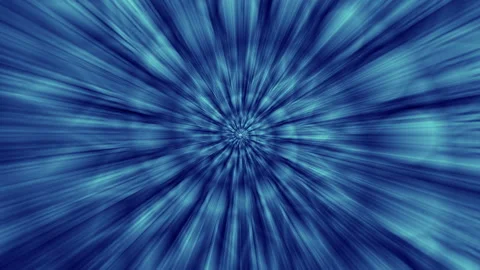 Seamless animation of a blue mandala pattern swirl. Geometric graphic spiral Stock Footage 340084555