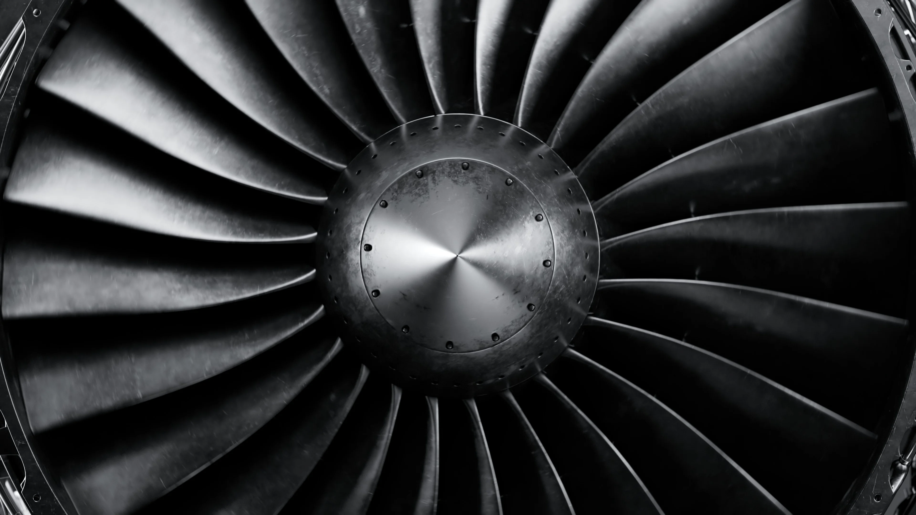 Seamless animation of CFM56 turbofan air... | Stock Video | Pond5