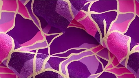 Seamless animation with floral print for spring summer Stock Footage 220147290