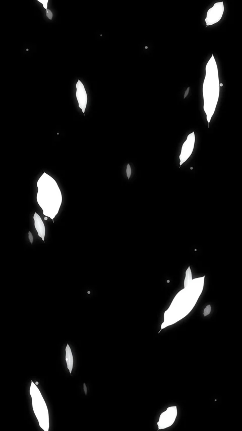 Seamless animation loop falling snow particles overlay backdrop footage Stock Footage 346644253