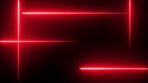 Seamless animation of moving neon lights Stock Footage 144052197