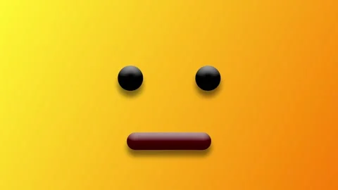 Seamless animation of sad and crying face expression on gradient colour Stock Footage 270451202