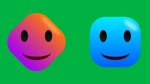 Seamless animation of winking eye on green screen with different gradient c.. Stock Footage 270451281