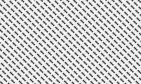 Seamless Ant Motifs Pattern Illustrazione stock