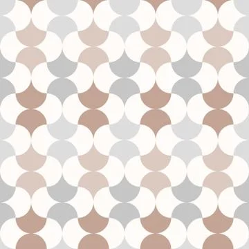 Seamless anthracite retro style pattern Stock Illustration