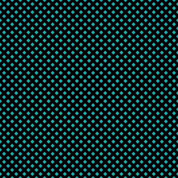 Seamless aqua green boxes on black background Stock Illustration