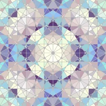 Seamless arabic geometric pattern Illustrazione stock