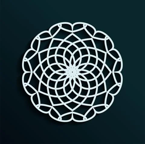 Seamless Arabic geometric pattern. Stock Illustration