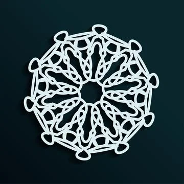 Seamless Arabic geometric pattern, Islamic pattern, east ornament. Stock Illustration