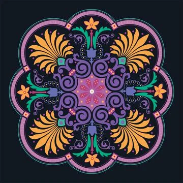 Seamless Arabic geometric pattern, Islamic pattern. Stock Illustration