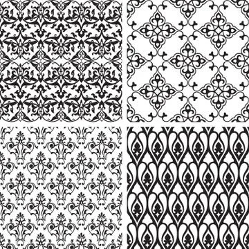 Seamless arabic ornament 39 Stock Illustration