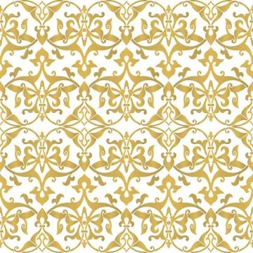 Seamless arabic pattern Stock Illustration