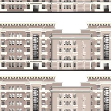 Seamless Architect Pattern Stock Illustration