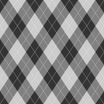Seamless argyle pattern. diamond shapes background. Stock Illustration