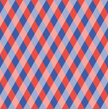 Seamless argyle pattern. Diamond shapes background. Vector colorful bright 스톡 일러스트