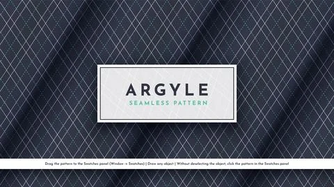 Seamless Argyle Pattern. Traditional Scottish Texture. Fashionable Fabric イラスト素材