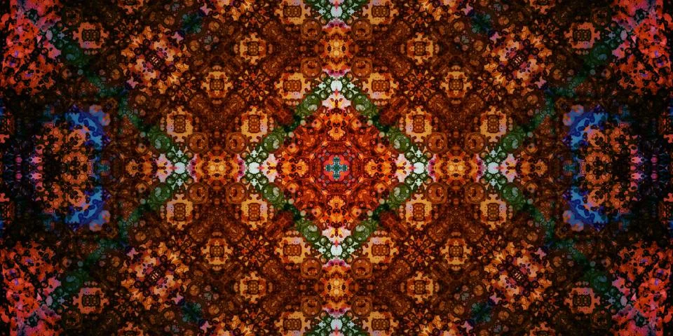 Seamless art pattern. Art background texture Stock Illustration