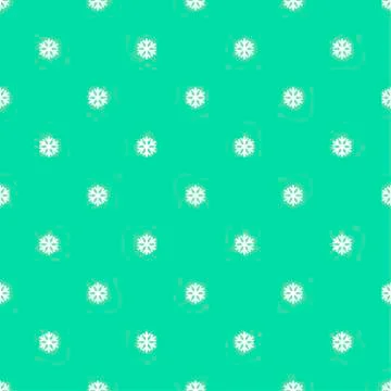 Seamless art pattern with snowflakes on blue Stock Illustration