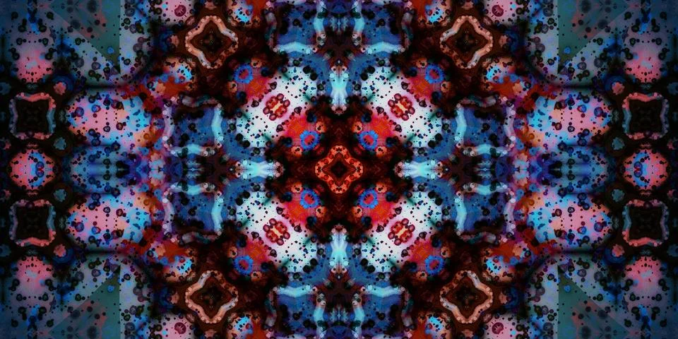 Seamless art pattern. Texture art watercolor pattern 스톡 일러스트