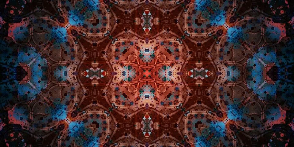 Seamless art pattern. Texture art pattern Stock Photos
