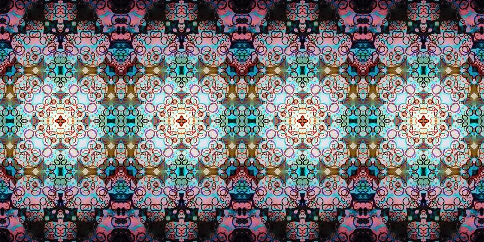 Seamless ART pattern. Texture art Stock Photos