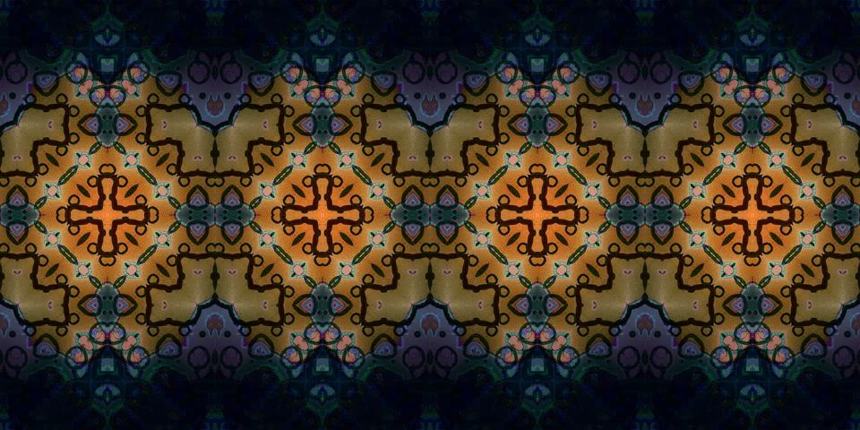 Seamless ART pattern. Texture art Foto stock