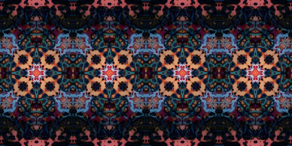 Seamless ART pattern. Texture art Foto stock