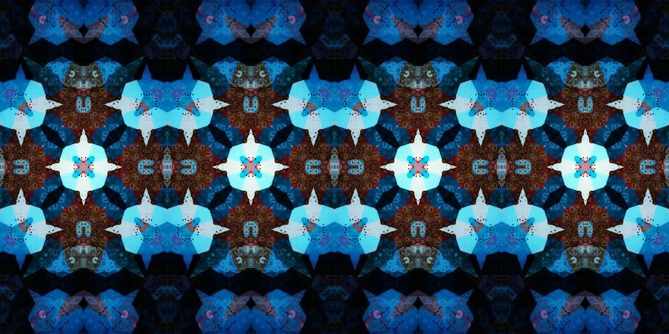 Seamless ART pattern. Texture art Foto stock