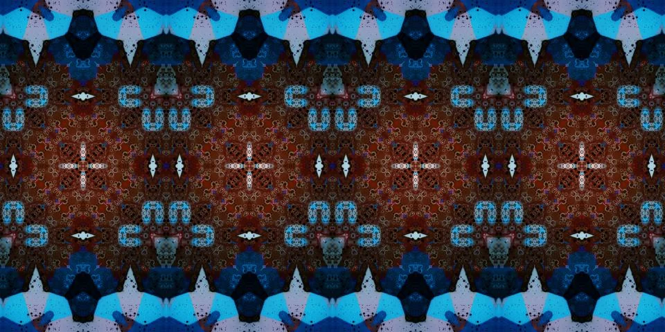 Seamless ART pattern. Texture art Foto stock